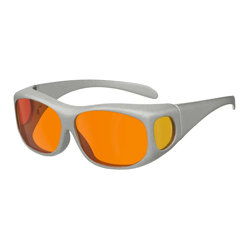 eyekeeper.com Blue Light Blocking Fitover Glasses Orange Sleeping Eyeglasses DSXM1806 Eyeglasses White Smoke Silver / without magnification