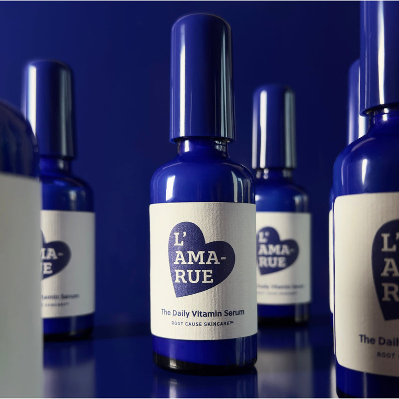 L'AMARUE The Daily Vitamin Serum Skin Care Midnight Blue
