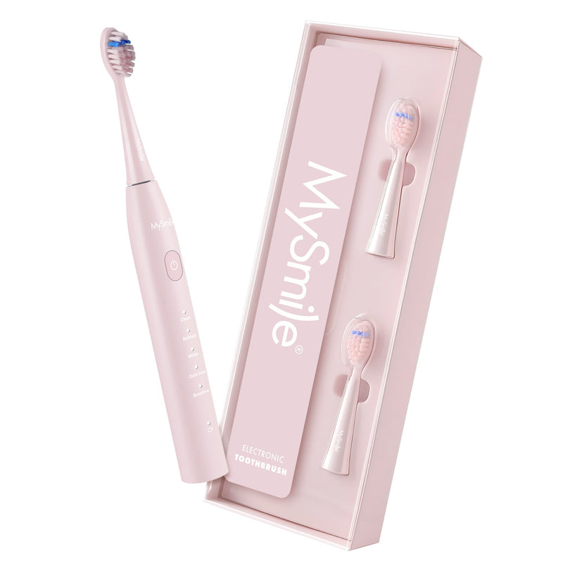MySmile DY156 Essential Sonic Toothbrush White Smoke Pink