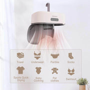 SmartPursue™ Portable Clothes Dryer for Apartments Cloth Dryer Lavender WHITE / US,WHITE / EU
