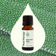 Plant Therapy Dalmatian Sage Essential Oil Essential Oil Seashell 10 mL