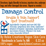 By Robin Creations Damage Control Bruise & Varicose Vein Spot Treatment Oil Deodorant & Body Care White Smoke