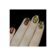 UberChic Beauty Damask & Baroque Stamping Plate Rosy Brown