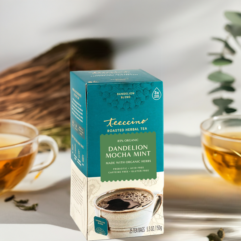 Dandelion Mocha Mint Roasted Herbal Tea