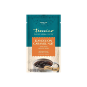 Teeccino Dandelion Caramel Nut Chicory Herbal Coffee Herbal Coffee Dark Cyan Trial Size