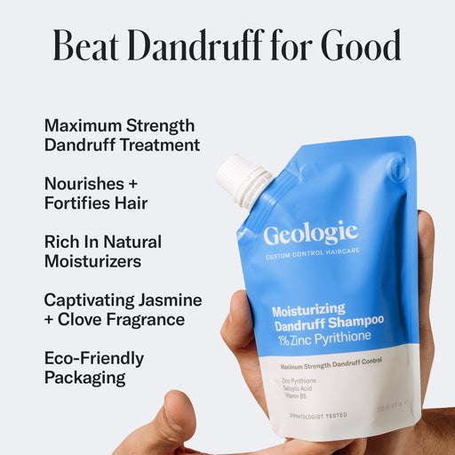 Geologie Moisturizing Dandruff Shampoo Hair Care Lavender 1-Pack