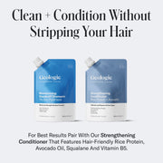 Geologie Moisturizing Dandruff Shampoo Hair Care Lavender 1-Pack