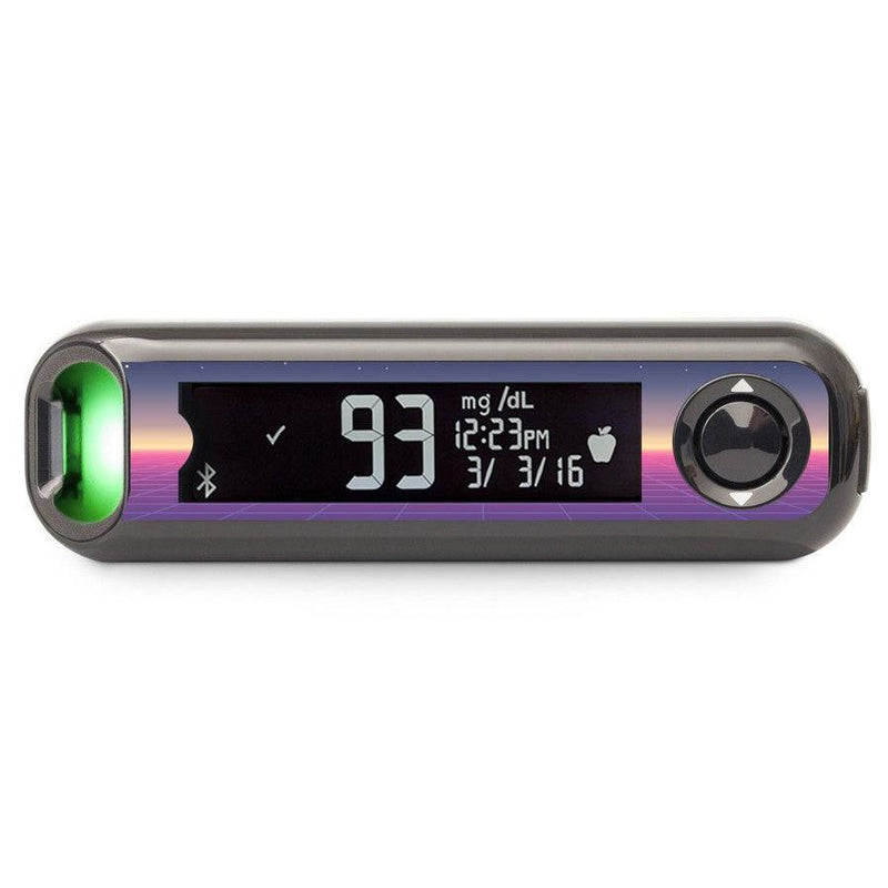 Peelz Dark Side Contour© Next One Glucometer Peelz/Stickers Dim Gray