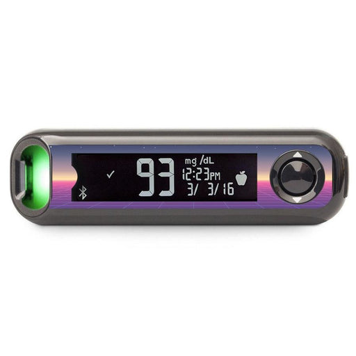 Peelz Dark Side Contour© Next One Glucometer Peelz/Stickers Dim Gray