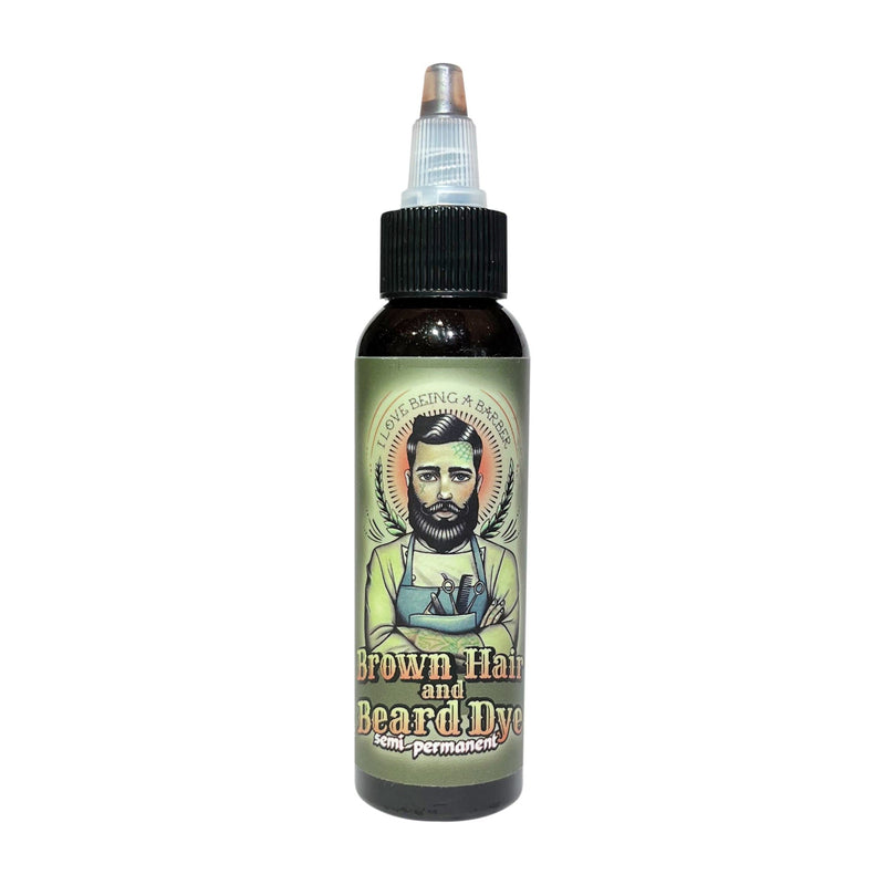 officialilovebeingabarber Brown Hair and Beard Dye Enhancement Dark Gray 1 Bottle (Buy more and save),12 Bottles (save $5 per bottle)