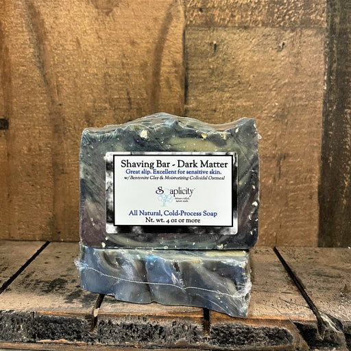 Soaplicity Dark Matter Shaving Soap Shaving Soap Dim Gray