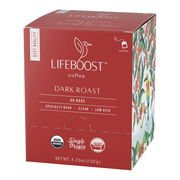 Lifeboost Coffee Embolden Dark Roast Dark Roast Sienna Go Bags / 1