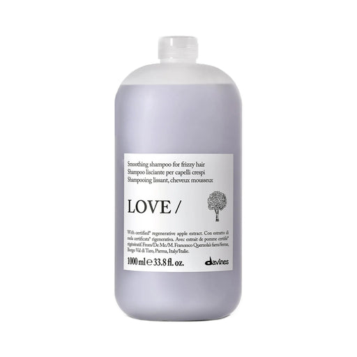 Nava Beauty Davines LOVE Smoothing Shampoo Health & Beauty White Smoke 250 mL,1000 mL