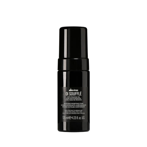 Nava Beauty Davines OI Souffle Silkening Bodifying Foam Hair Black 125 mL