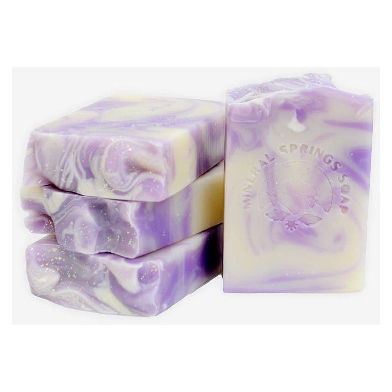 Mineral Springs Soap Daydream Pure Lavender Handcrafted Soap Light Gray