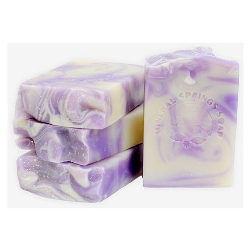 Mineral Springs Soap Daydream Pure Lavender Handcrafted Soap Light Gray