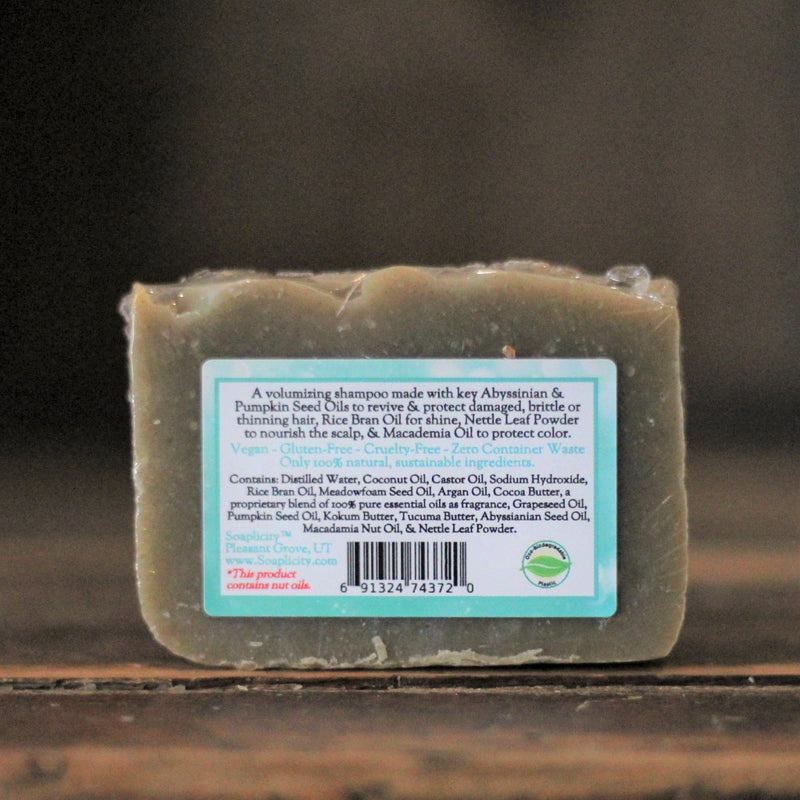 Soaplicity deMenthe Shampoo Bar Shampoo Bar Dark Slate Gray