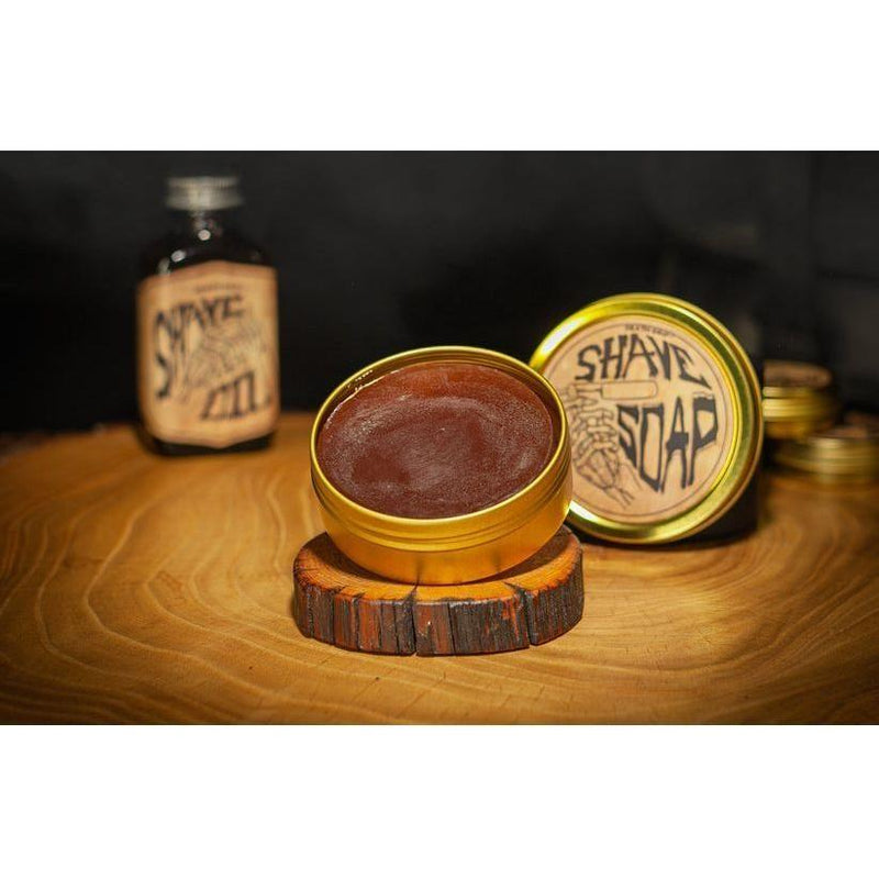 Death Grip Death Grip Shave Soap 4 oz Shave Soap Black