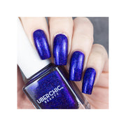 UberChic Beauty Deep Freeze - Holographic Polish Regular Polish Light Gray