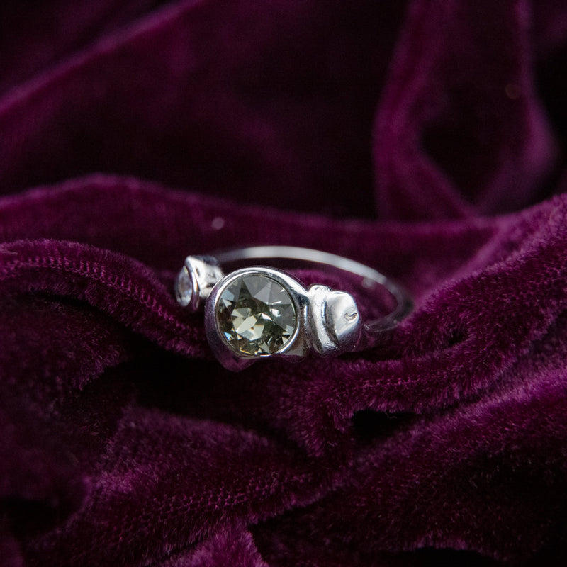 Fragrant Jewels Deep Sleep - Jewel Candle Jewel Candle Black Ring / 5,Ring / 6,Ring / 7,Ring / 8,Ring / 9,Ring / 10