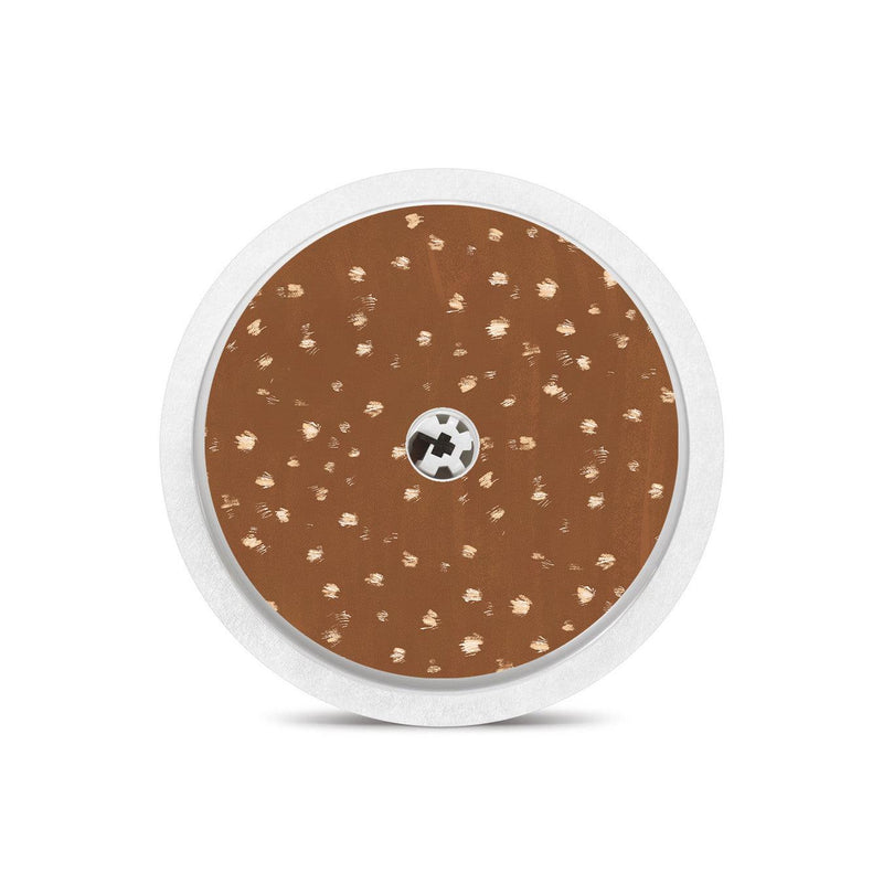 Peelz Deer Hide Freestyle Libre 2 Peelz/Stickers Sienna Sensor Only
