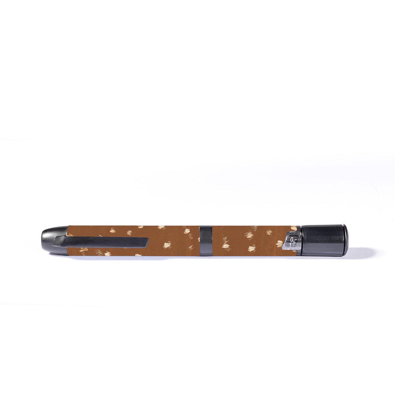 Peelz Deer Hide InPen - Smart Insulin Pen Peelz/Stickers Dim Gray
