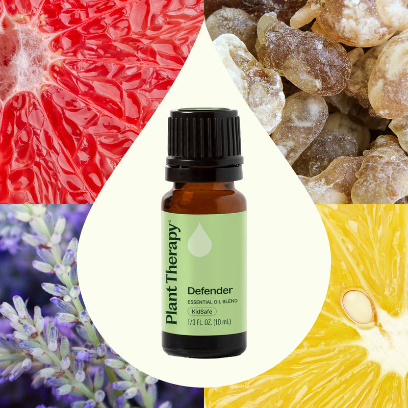Plant Therapy Defender Essential Oil Blend Essential Oil Light Gray 10 mL,30 mL