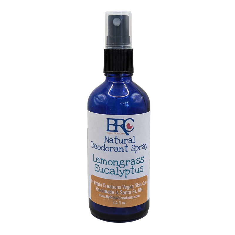 By Robin Creations Natural Probiotic Deodorant Spray Deodorant Midnight Blue Pink Grapefruit & Damask Rose,Lemongrass-Eucalyptus,Jasmine-Gardenia,Lavender-Pine,Pine & Bergamot,Coconut & Vanilla,Frosty Balsam Pine,Sandalwood,Unscented/Sensitive Skin,Custom Scent