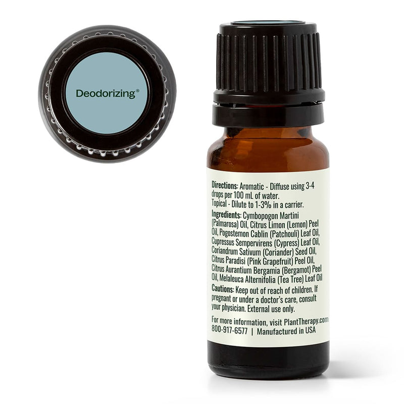 Plant Therapy Deodorizing Essential Oil Blend Essential Oil White Smoke 10 mL,30 mL,100 mL