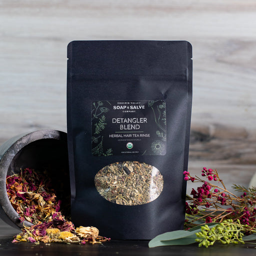 Chagrin Valley Soap & Salve Tea: Detangler Blend Hair Tea Hair Tea Gray 1 Bag