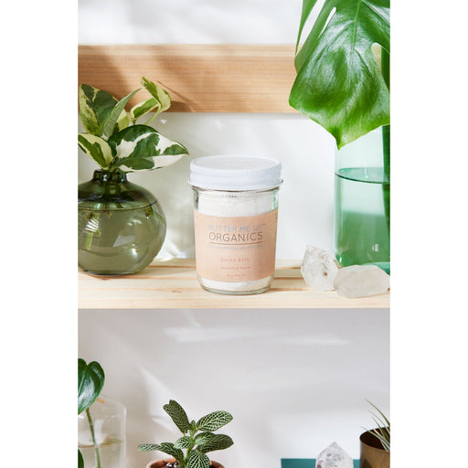 Butter Me Up Organics Detox Bath Epsom Salt Clay Essential Oil Soak Organic Vegan Bath Light Gray