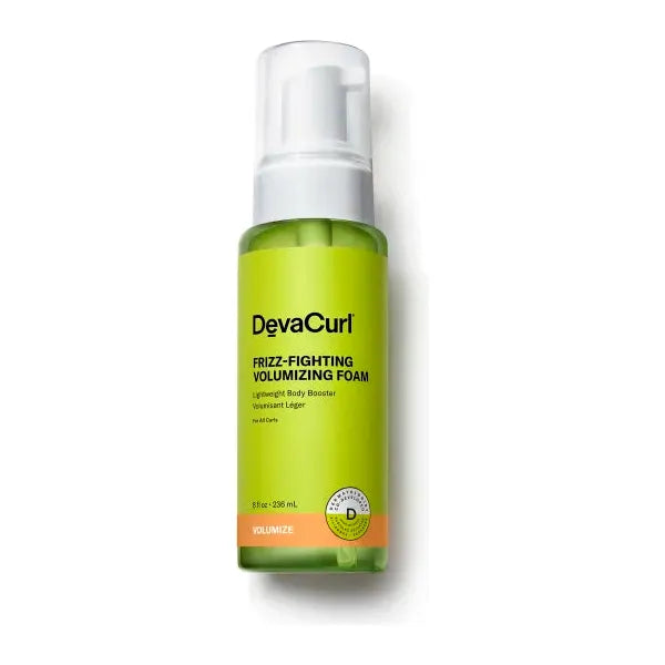 Devacurl Devacurl Frizz-Free Volumizing Foam - 7.5 oz Hair Styling Products Yellow Green