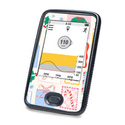 Peelz Holiday Greetings Dexcom G6 Touchscreen Receiver Sticker - Pump Peelz Peelz/Stickers White Smoke