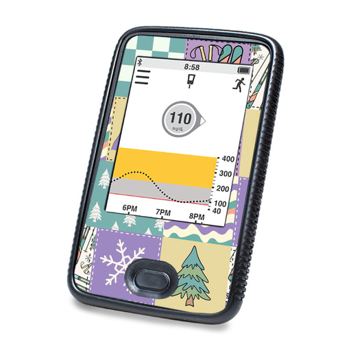 Peelz Après Ski Dexcom G6 Touchscreen Receiver Sticker - Pump Peelz Peelz/Stickers White Smoke