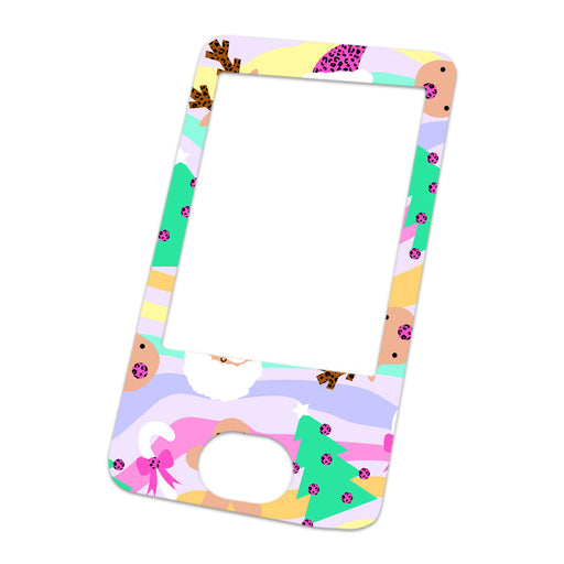 Peelz Christmas Pastel Sticker for DEXCOM G6 Touchscreen Receiver Peelz/Stickers White Smoke