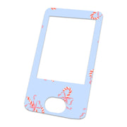Peelz Candy Cane Lane Dexcom G6 Touchscreen Receiver Sticker - Pump Peelz Peelz/Stickers White Smoke