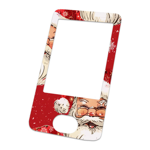 Peelz Jolly Old Saint Nick Dexcom G6 Touchscreen Receiver Sticker - Pump Peelz Peelz/Stickers White Smoke