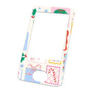 Peelz Holiday Greetings Dexcom G6 Touchscreen Receiver Sticker - Pump Peelz Peelz/Stickers White Smoke