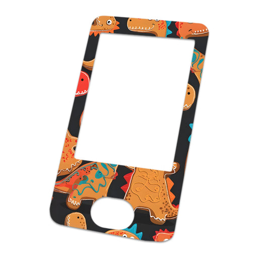 Peelz Jurassic Gingerbread Dexcom G6 Touchscreen Receiver Sticker - Pump Peelz Peelz/Stickers White Smoke