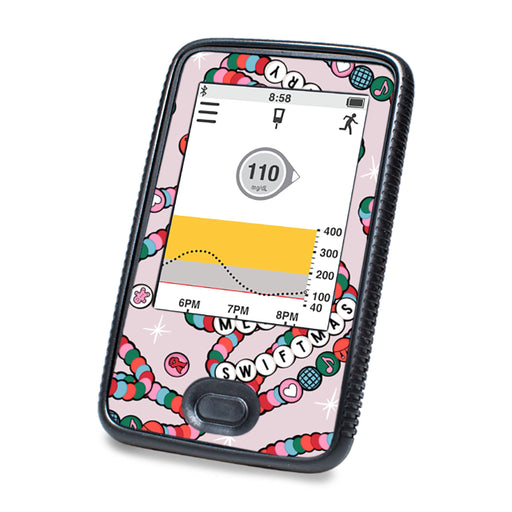 Peelz Merry Swiftmas Sticker for DEXCOM G6 Touchscreen Receiver Peelz/Stickers White Smoke