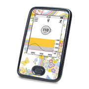 Peelz Rainbow Blooms DEXCOM G6 Touchscreen Receiver Peelz/Stickers White Smoke
