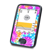 Peelz Neon Tie Dye DEXCOM G6 Touchscreen Receiver Peelz/Stickers White Smoke