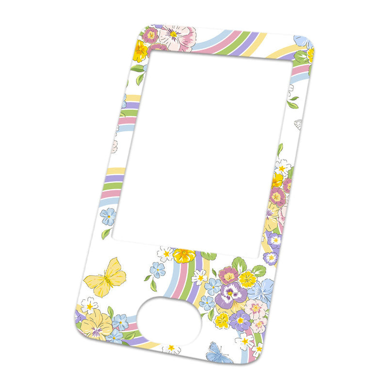 Peelz Rainbow Blooms DEXCOM G6 Touchscreen Receiver Peelz/Stickers White Smoke