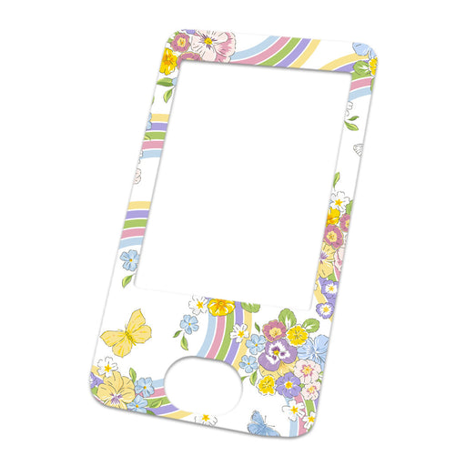Peelz Rainbow Blooms DEXCOM G6 Touchscreen Receiver Peelz/Stickers White Smoke
