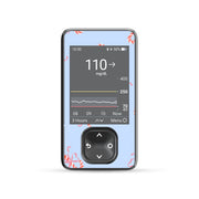 Peelz Candy Cane Lane Dexcom G7 and G6 Touchscreen Receiver Sticker - Pump Peelz Peelz/Stickers Dim Gray