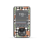 Peelz Sweet Tree Treats Dexcom G7 and G6 Touchscreen Receiver Sticker - Pump Peelz Peelz/Stickers Dim Gray