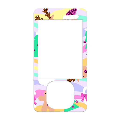 Peelz Christmas Pastel Sticker for DEXCOM G7 and G6 Touchscreen Receiver Peelz/Stickers White Smoke