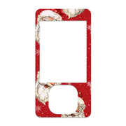 Peelz Jolly Old Saint Nick Dexcom G7 and G6 Touchscreen Receiver Sticker - Pump Peelz Peelz/Stickers White Smoke