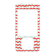 Peelz Christmas Icing Dexcom G7 and G6 Touchscreen Receiver Sticker - Pump Peelz Peelz/Stickers White Smoke