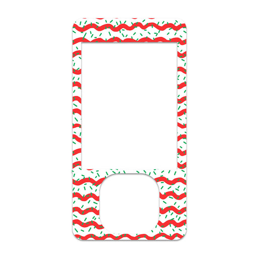 Peelz Christmas Icing Dexcom G7 and G6 Touchscreen Receiver Sticker - Pump Peelz Peelz/Stickers White Smoke